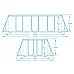Басейн каркасний прямокутний 18в1 Bestway 56441 SET 404 x 201 x 100 см