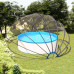 Купол для басейну vidaXL 550х275 см