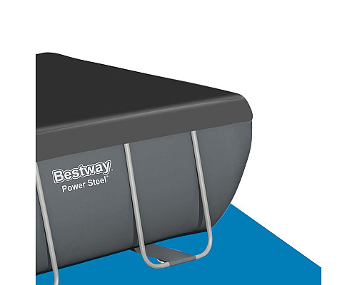 Басейн каркасний прямокутний 17в1 Bestway 56466N, 549x274x122 см
