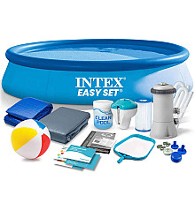 Басейн надувний 15в1 INTEX 28132, 366 x 76 см, блакитний