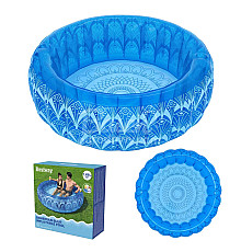Басейн надувний Bestway 54479 BOHEMIAN BLUE 168 x 53 см