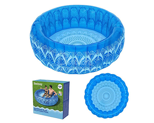 Басейн надувний Bestway 54479 BOHEMIAN BLUE 168 x 53 см