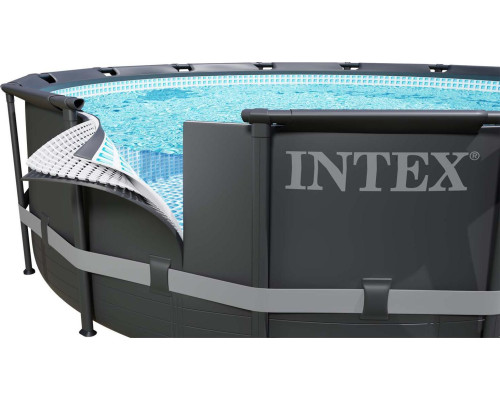 Басейн каркасний 17в1 INTEX 26334, 610 х 122 см, темно-сірий Басейн каркасний 17в1 INTEX 26334, 610 х 122 см, темно-сірий