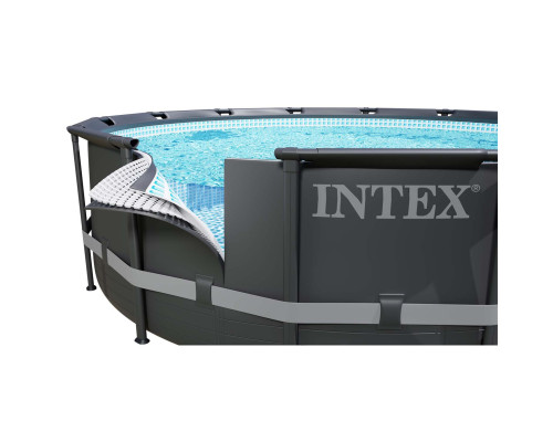 Басейн каркасний 17в1 INTEX 26334, 610 х 122 см, темно-сірий Басейн каркасний 17в1 INTEX 26334, 610 х 122 см, темно-сірий