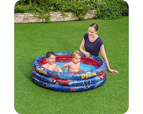 Басейн надувний дитячий Людина-павук Bestway 98018 122x30 см