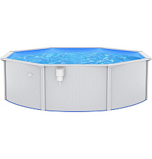 Басейн каркасний vidaXL 460 x 120 см, білий