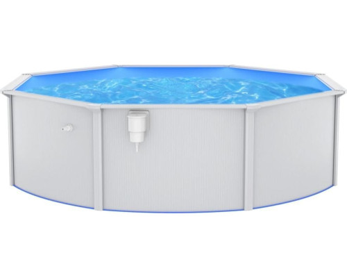 Басейн каркасний vidaXL 460 x 120 см, білий Басейн каркасний vidaXL 460 x 120 см, білий
