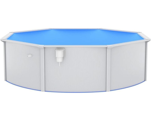Басейн каркасний vidaXL 460 x 120 см, білий Басейн каркасний vidaXL 460 x 120 см, білий