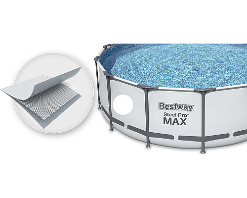 Басейн каркасний 10в1 Bestway 56408 Steel Pro Max 305 см