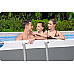 Басейн каркасний прямокутний 17в1 Bestway 56465, 549 x 274 x 122 см