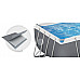 Басейн каркасний прямокутний 17в1 Bestway 56465, 549 x 274 x 122 см