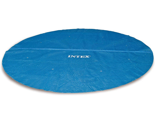 Обігрівальний тент-покривало SOLAR COVER для басейну, 305см Intex 28011 (Діаметр 290см)