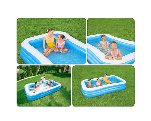 Басейн надувний дитячий Bestway 54009 305x183x56 см