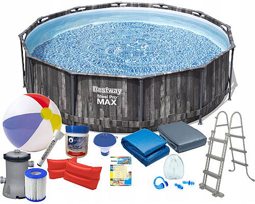 Басейн каркасний 16в1 Bestway 5614X Steel Pro Max 366 см