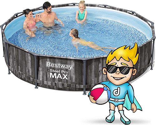 Басейн каркасний 18в1 Bestway 5614X Steel Pro Max 366 см