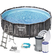 Басейн каркасний 10в1 Bestway 5614X Steel Pro Max 366 см