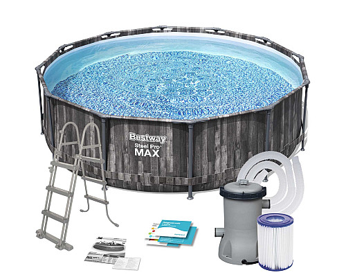 Басейн каркасний 10в1 Bestway 5614X Steel Pro Max 366 см