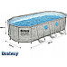 Басейн каркасний овальний 7в1 Bestway Power Steel Swim Vista з вікном 549 x 274 x 122 см