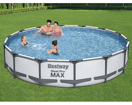 Басейн каркасний 9в1 Bestway 56595 Steel Pro Max 427 см Басейн каркасний 9в1 Bestway 56595 Steel Pro Max 427 см