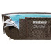 Басейн каркасний 6в1 Bestway 56977 Power Steel 549 см - коричневий
