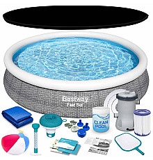 Басейн надувний 16в1 Bestway 57445, 366 x 76 см