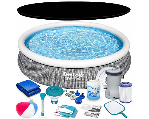 Басейн надувний 16в1 Bestway 57445, 366 x 76 см