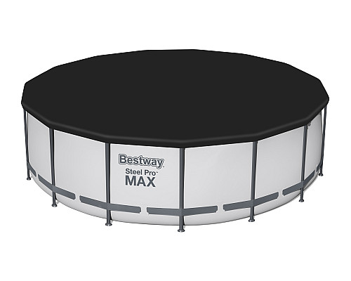 Басейн каркасний 5в1 BESTWAY Steel Pro MAX 457 x 122 см + аксесуари