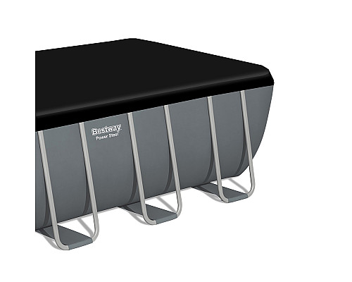 Басейн каркасний прямокутний 18в1 Bestway 56670, 488 x 244 x 122 см
