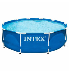 Каркасний басейн Metal Frame Pool Intex 28200 305 x 76см - синій