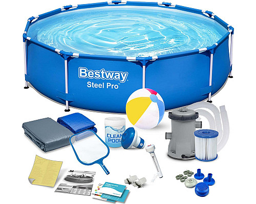 Басейн каркасний 15в1 Bestway 56677, 305 x 76 см