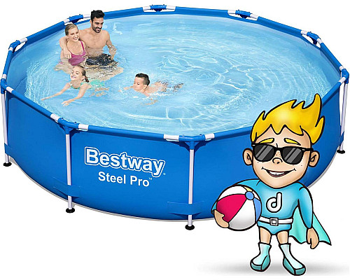 Басейн каркасний 15в1 Bestway 56677, 305 x 76 см