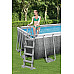 Басейн каркасний прямокутний Bestway Power Steel 549 x 274 x 122 см - сірий