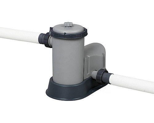 Басейн каркасний прямокутний Bestway Power Steel 549 x 274 x 122 см - сірий