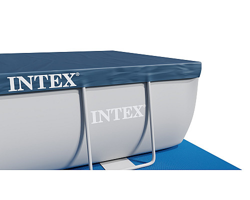 Басейн каркасний овальний 12в1 INTEX 26796, 503 x 274 x 122 см, сірий