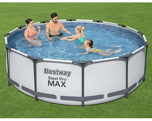Басейн каркасний 3в1 Bestway 56418 Steel Pro Max 366 см