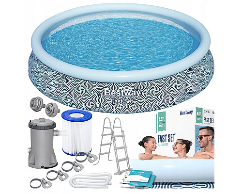 Басейн надувний 11в1 Bestway 57372 457 х 107 см