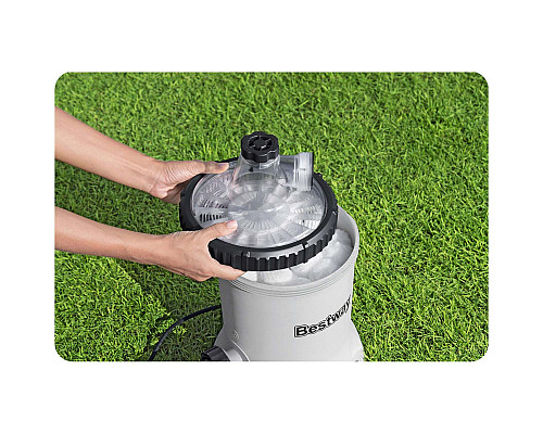 Насос для фільтрації басейну Bestway 58870 5678 л/год Насос для фільтрації басейну Bestway 58870 5678 л/год