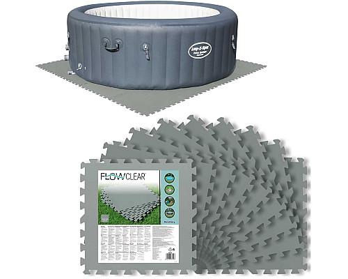 Килимок-пазл для басейну Bestway 58639 50 х 50 см 9 шт.