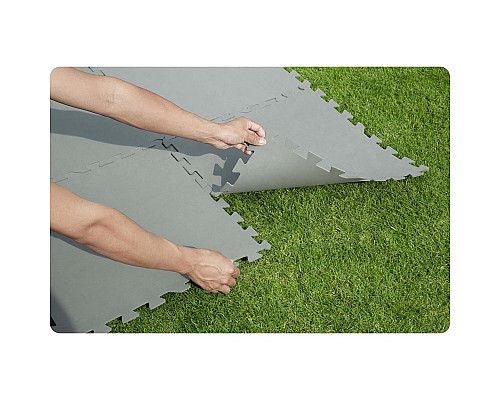 Килимок-пазл для басейну Bestway 58639 50 х 50 см 9 шт.