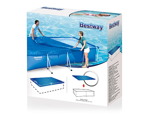 Накриття для каркасного басейну Bestway 58106 300 х 201 см