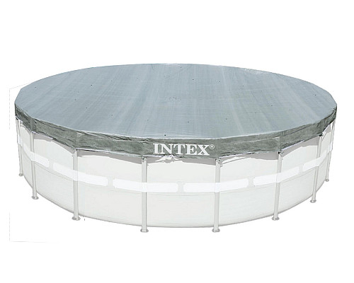 Накриття для каркасного басейну Intex 28040 488 см Накриття для каркасного басейну Intex 28040 488 см