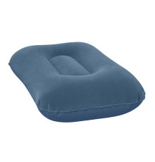 Велюрова надувна подушка 42 x 26 см Bestway 67121 темно-синя