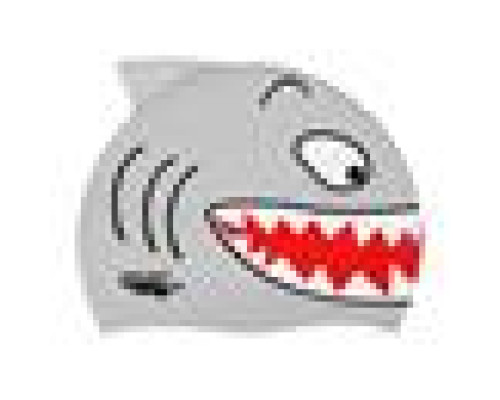 Шапочка для плавання SPURT ANIMAL SHARK сіра