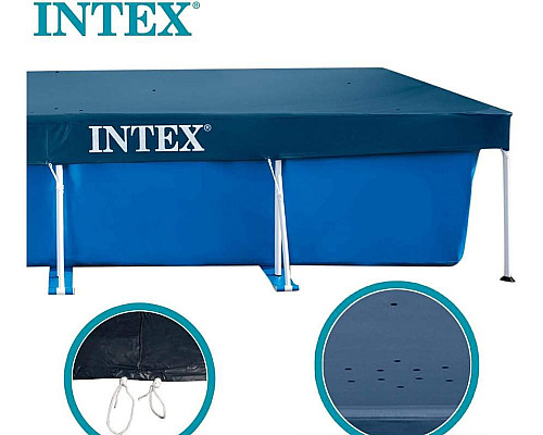 Накриття для каркасного басейну Intex 28039 460 x 226 см