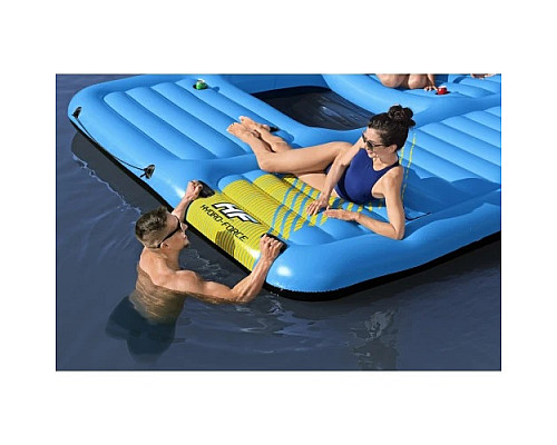 Острів надувний 5-місний з гіркою BESTWAY Hydro-Force, 365 x 295 x 77 см