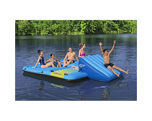 Острів надувний 5-місний з гіркою BESTWAY Hydro-Force, 365 x 295 x 77 см