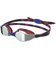 Окуляри для плавання дитячі Speedo HYPER FLYER MIRRORED, червоно-сині