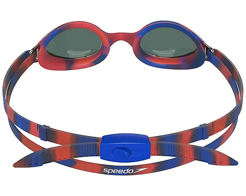 Окуляри для плавання дитячі Speedo HYPER FLYER MIRRORED, червоно-сині
