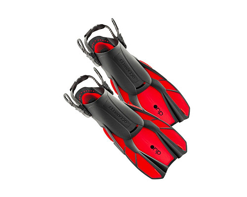 Ласти Ocean Reef OR020116 DUO FINS - L/XL, чорно-червоні Ласти Ocean Reef OR020116 DUO FINS - L/XL, чорно-червоні