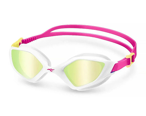 Окуляри для плавання Aqua Speed ZENITH MIRROR 61444, рожево-білі